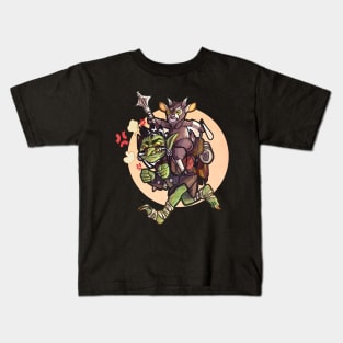 Goats Riding Goblins Kids T-Shirt